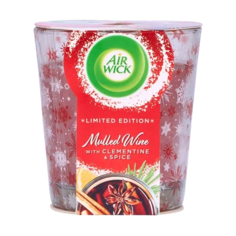 Air Wick Mulled Wine Candle - 105g-Global Food Hub