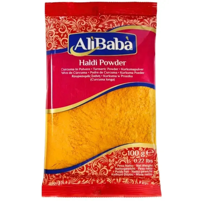 Ali Baba Turmeric (Haldi) Powder - 100g-Global Food Hub