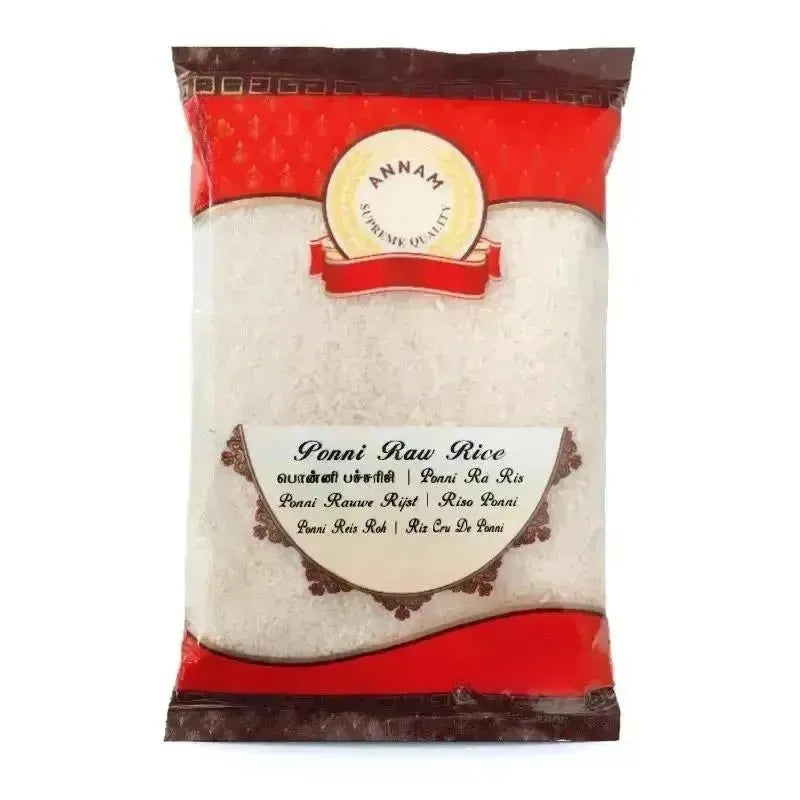 Annam Ponni Raw Rice - 10kg-Global Food Hub