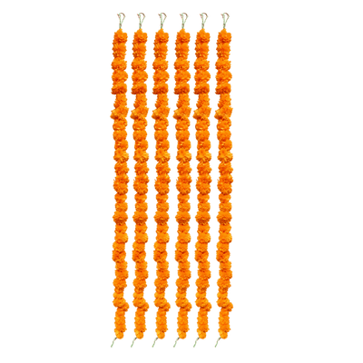 Artificial Garland 1 Pc - Dark Yellow-Global Food Hub