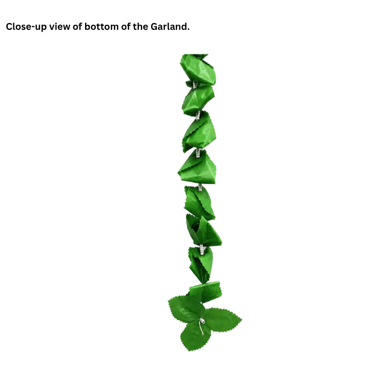 Artificial Garland 1 Pc - Green Leaf-Global Food Hub