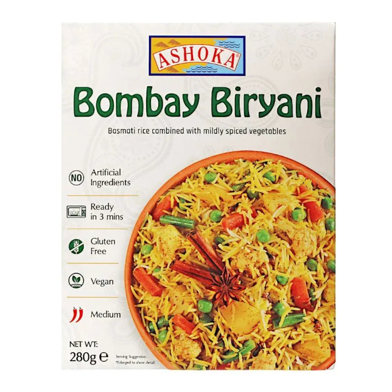 Ashoka Instant Bombay Biryani - 280g-Global Food Hub
