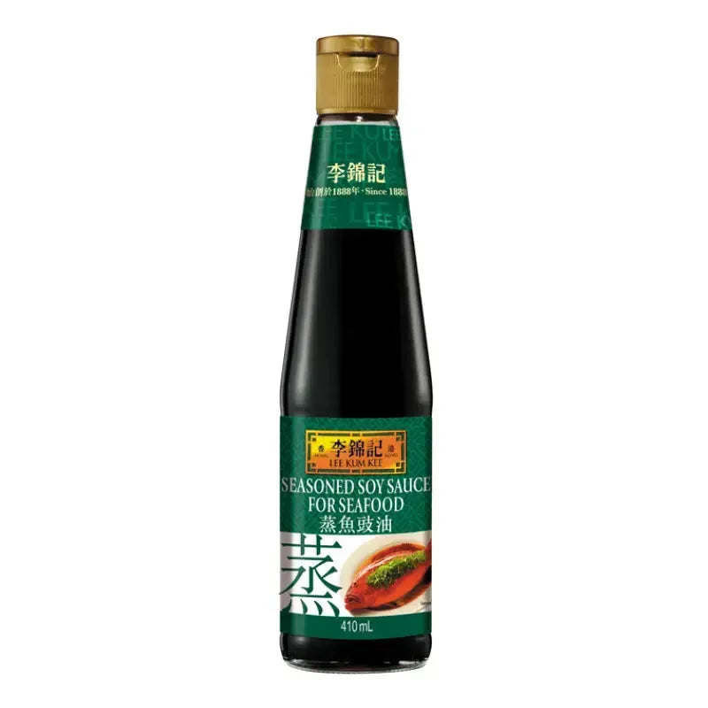 Best Before 24 December'25 LKK Seasoned Soy Sauce for Seafood - 410ml-Global Food Hub