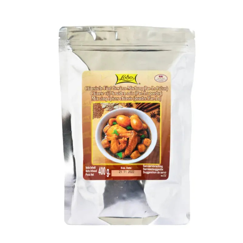 Best Before 25 Jan '25 - Lobo - Chinese 5 Spice Blend 400g-Global Food Hub