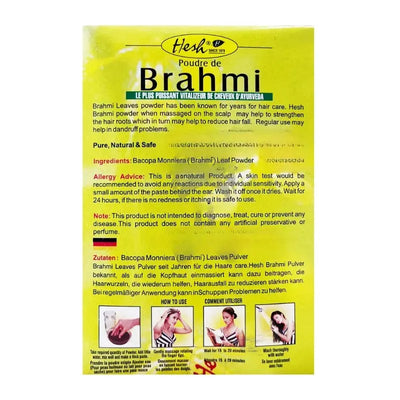 Best Before 30th November'26 Hesh Brahmi Powder - 100g-Global Food Hub