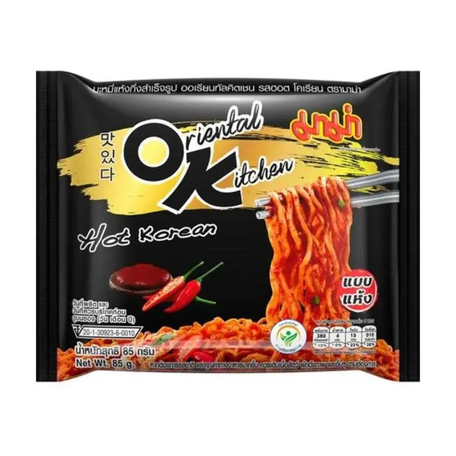 Best Before 31 August '26 - MAMA Instant Noodles Hot Korean Flavour - 85g-Global Food Hub