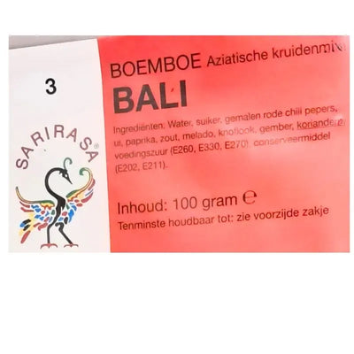 Best Before 31st October'26 Sarirasa Boemboe Bali - 100g-Global Food Hub