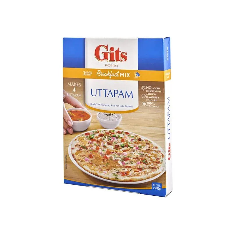 Best Before June'25 Gits Uttappam Mix - 200g-Global Food Hub