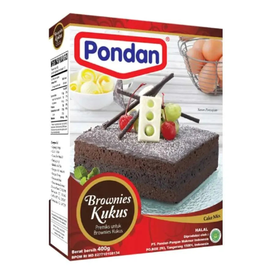Best Before October'25 Pondan Brownies Kukus - 400g-Global Food Hub