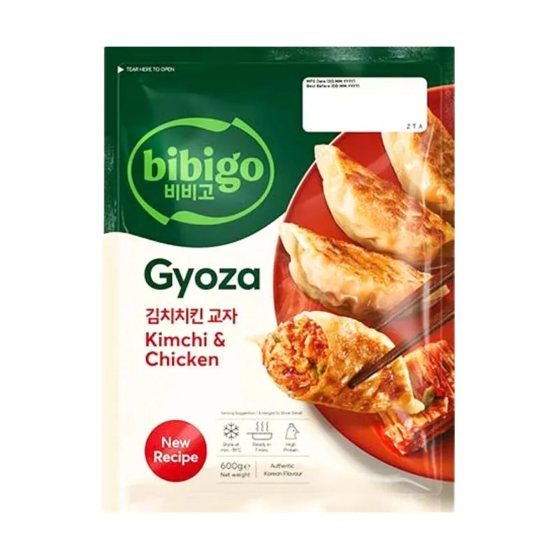 Bibigo Frozen Gyoza Kimchi & Chicken - 600g-Global Food Hub