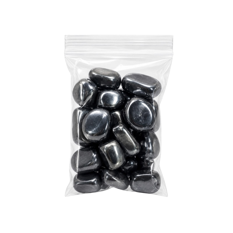 Black Tumbled Crystal Stones – Natural Healing Stone- Pack of 200g-Global Food Hub