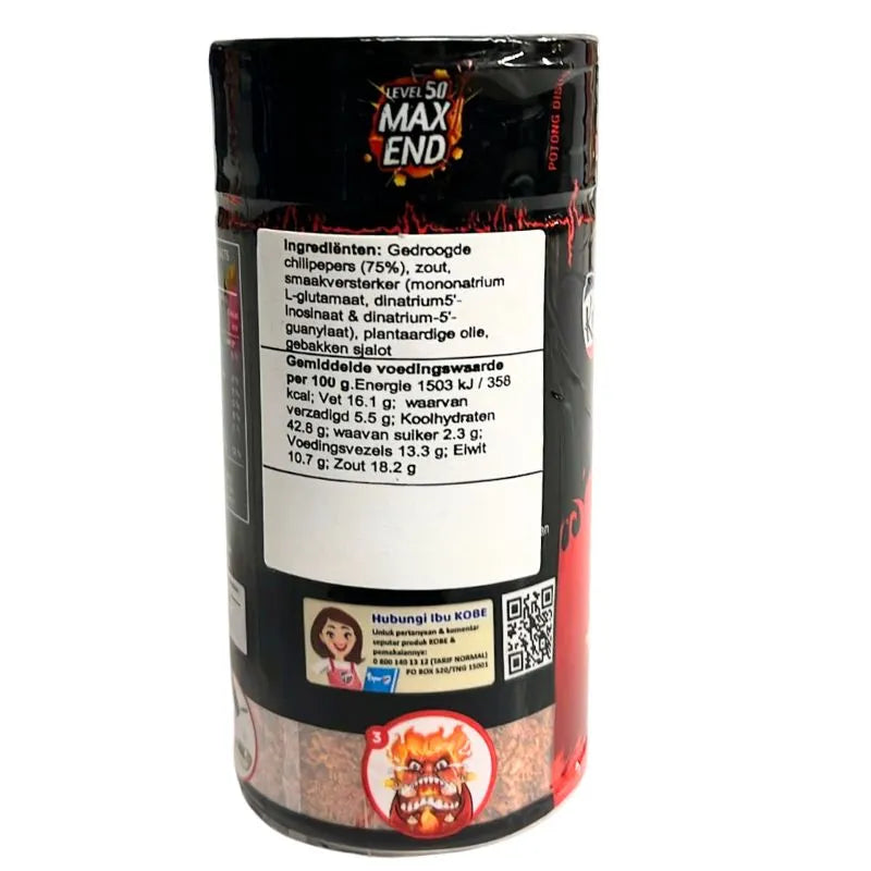 Boncabe Chilipoeder Level 50-Global Food Hub