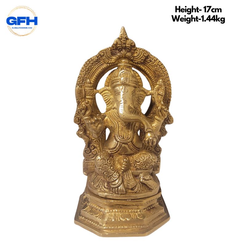 Brass Ganesh Statue-Global Food Hub