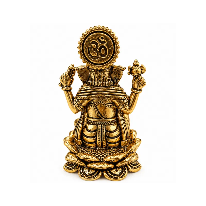 Brass Ganesha S Miniature Statue-Global Food Hub