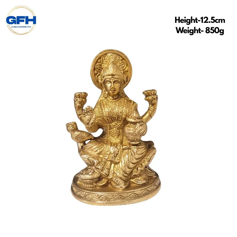 Brass Lakshmi Statue-Global Food Hub