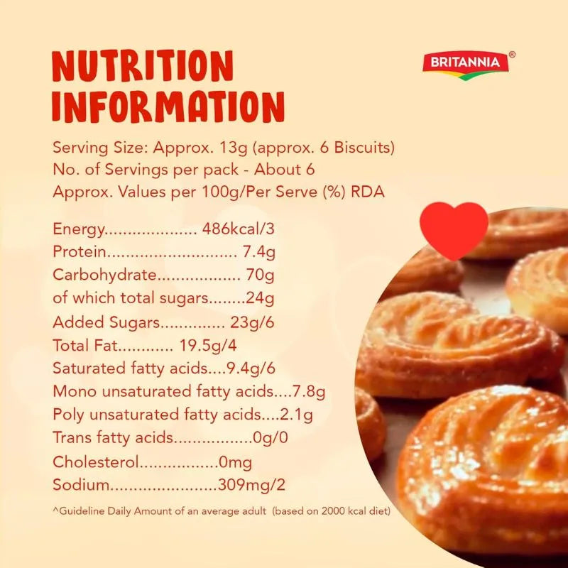 Britannia Little Hearts - 75g-Global Food Hub