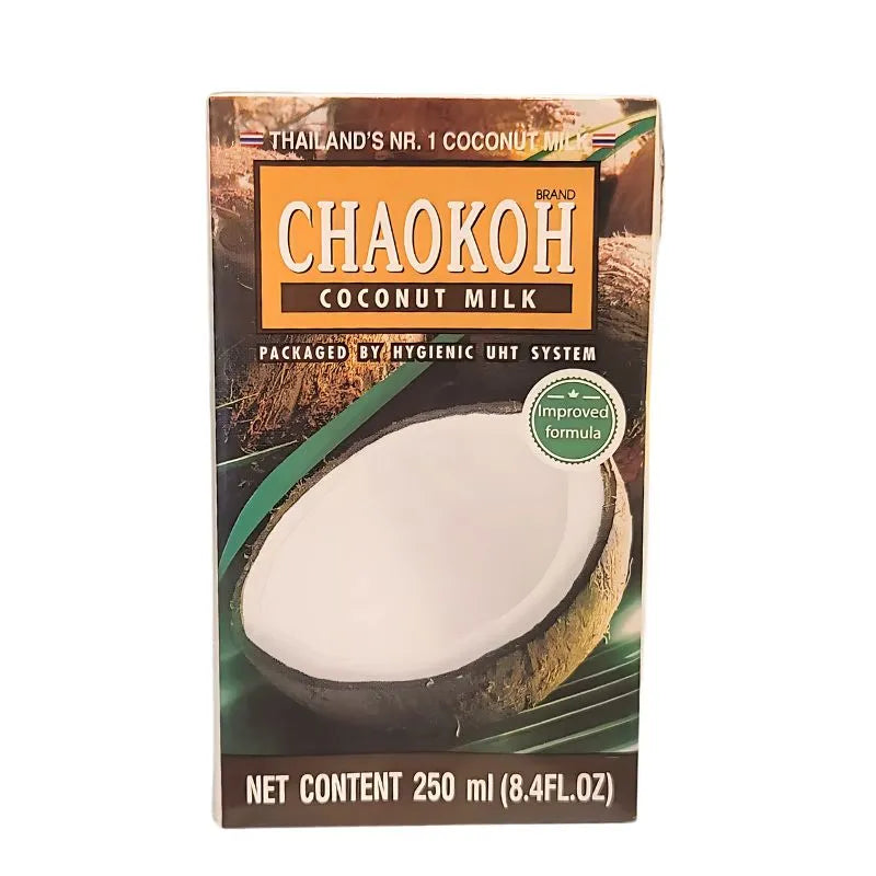 Chaokoh Coconut Milk Tetra Pack (18% Fat) - 250ml-Global Food Hub