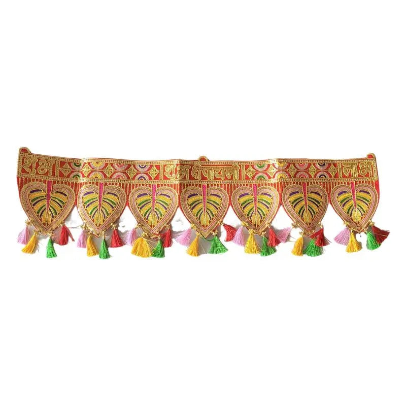 Colorful Pan Leaf Design Toran-Global Food Hub