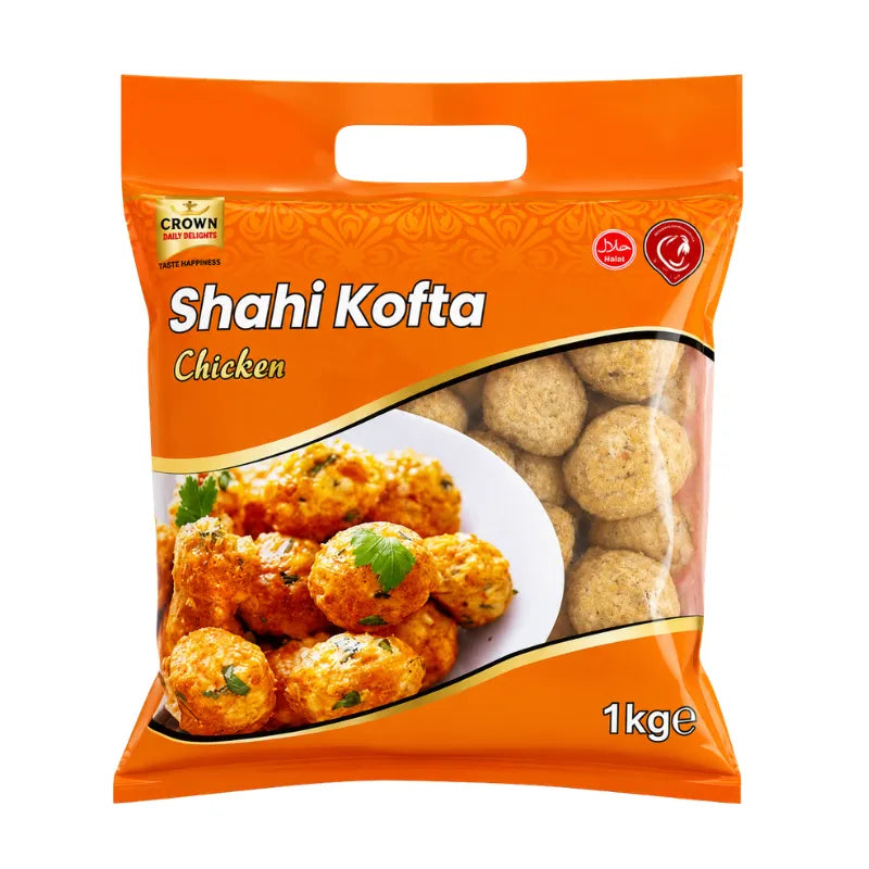 Crown Frozen Chicken Shahi Kofta - 1Kg-Global Food Hub