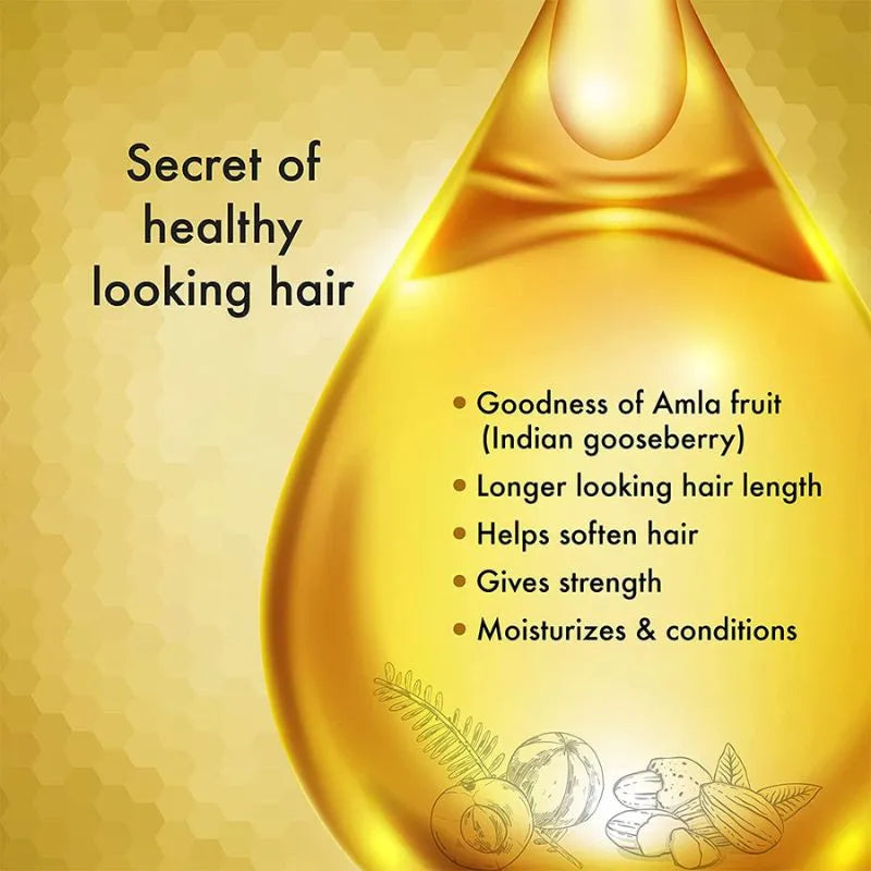 Dabur - Amla Gold Hair Oil - 200ml-Global Food Hub
