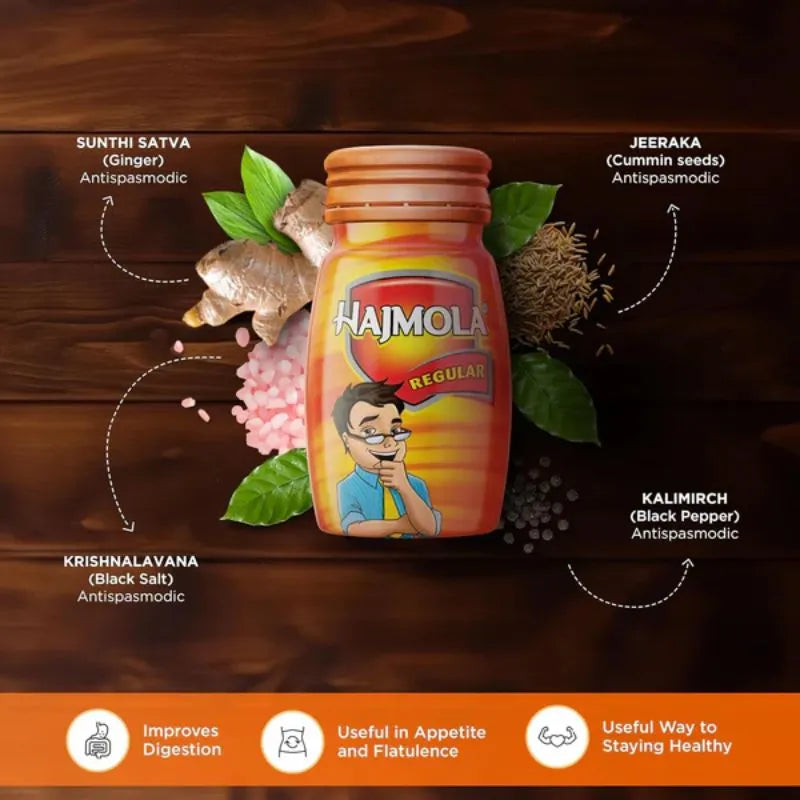 Dabur Regular Hajmola - 66g-Global Food Hub