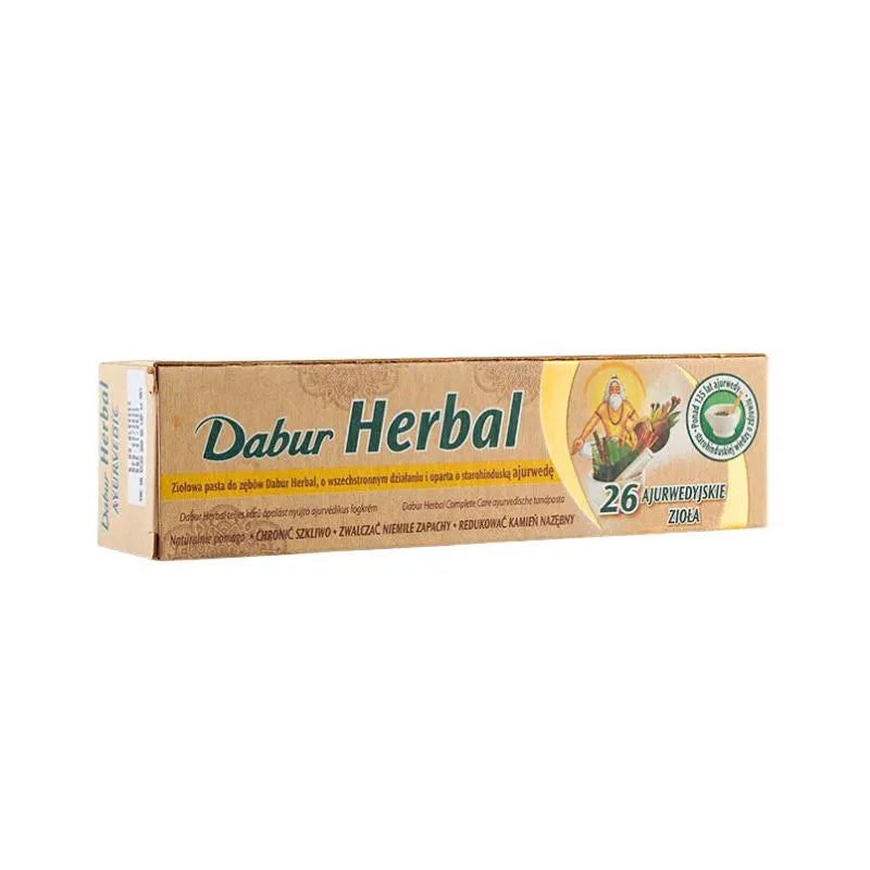 Dabur Toothpaste Herbal Ayurvedic - 100ml-Global Food Hub