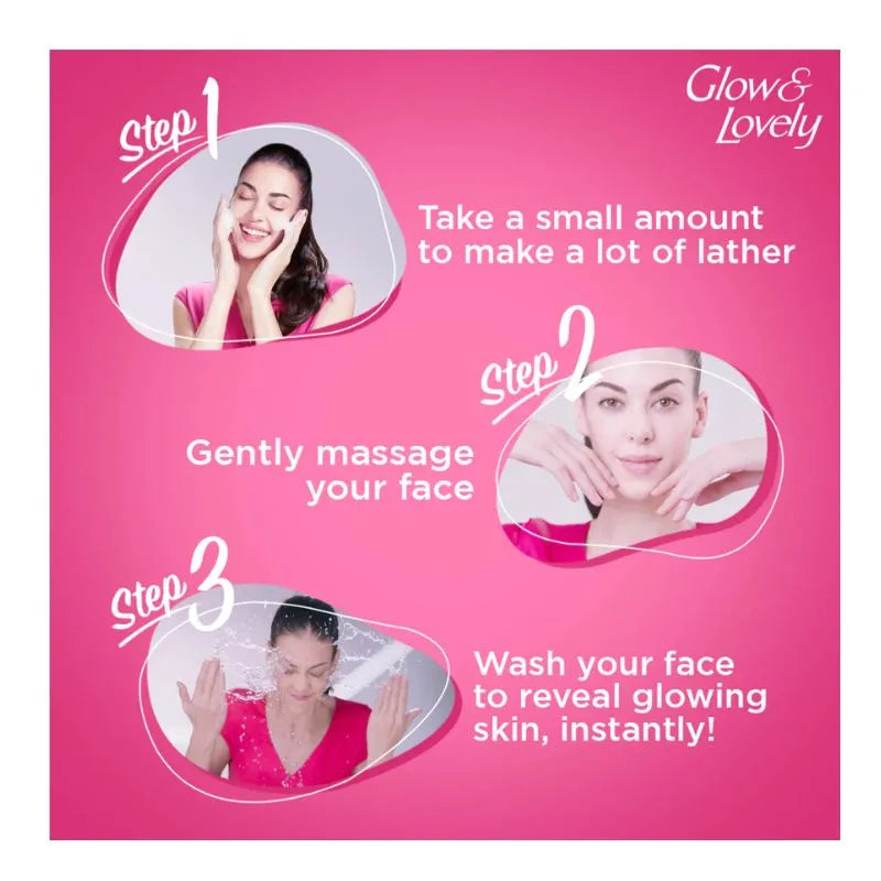 Fair / Glow & Lovely Bright Glow Face Wash - 50g, Please, See Description-Global Food Hub