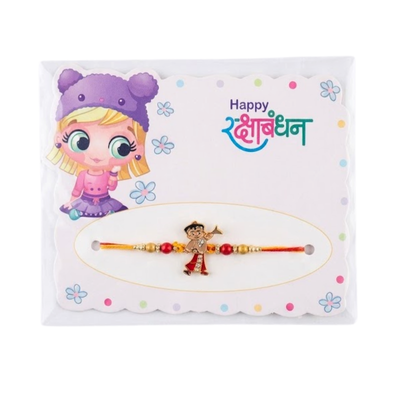 Fancy Rakhi For Kids S25 - Chota Bheem-Global Food Hub