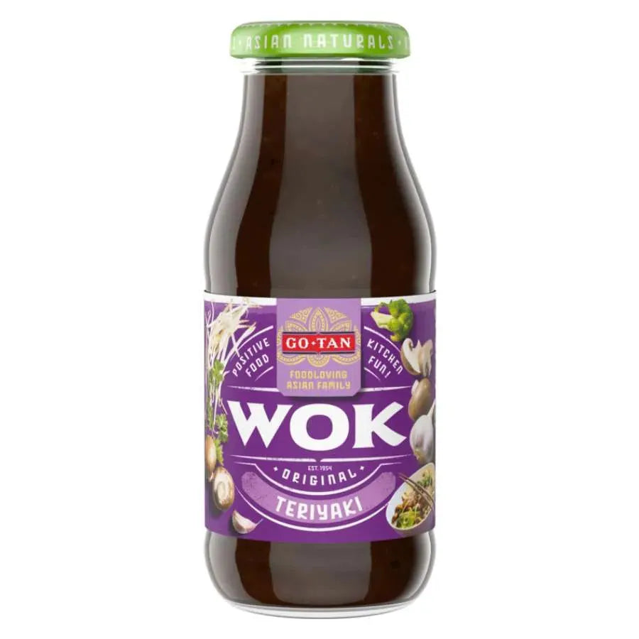 GO-TAN Wok Sauce Teriyaki - 240g-Global Food Hub