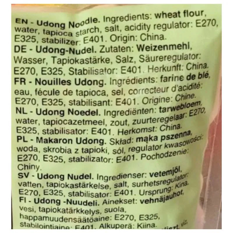 GOLDEN PAGODA Fresh Udong Noodle Korean Style - 200g-Global Food Hub