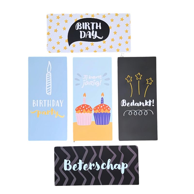 Greeting Cards Set of 5 Postcards-Global Food Hub