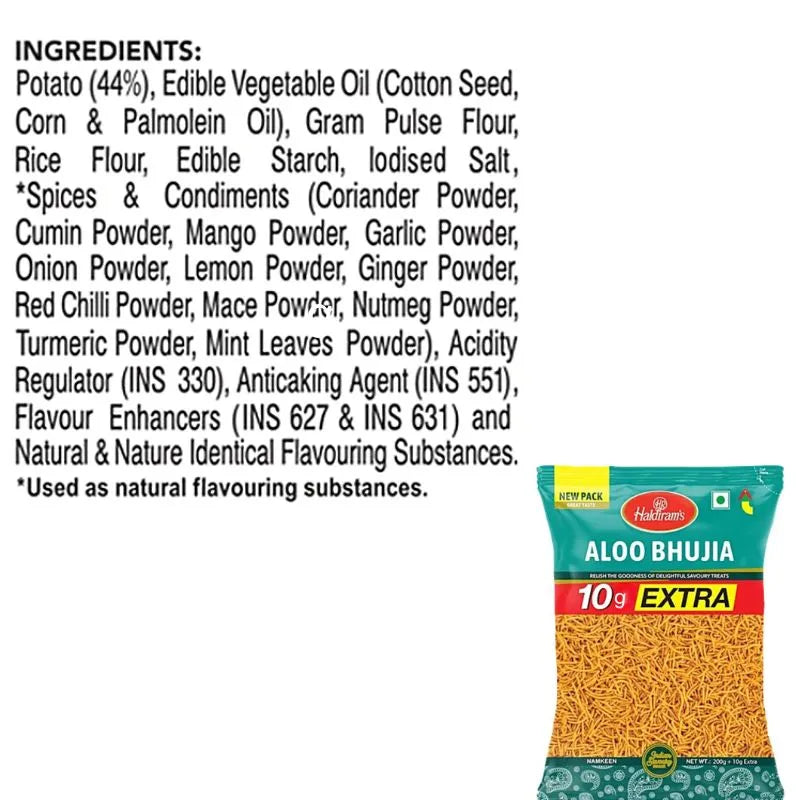 Haldiram's - Aloo Bhujia 200g-Global Food Hub