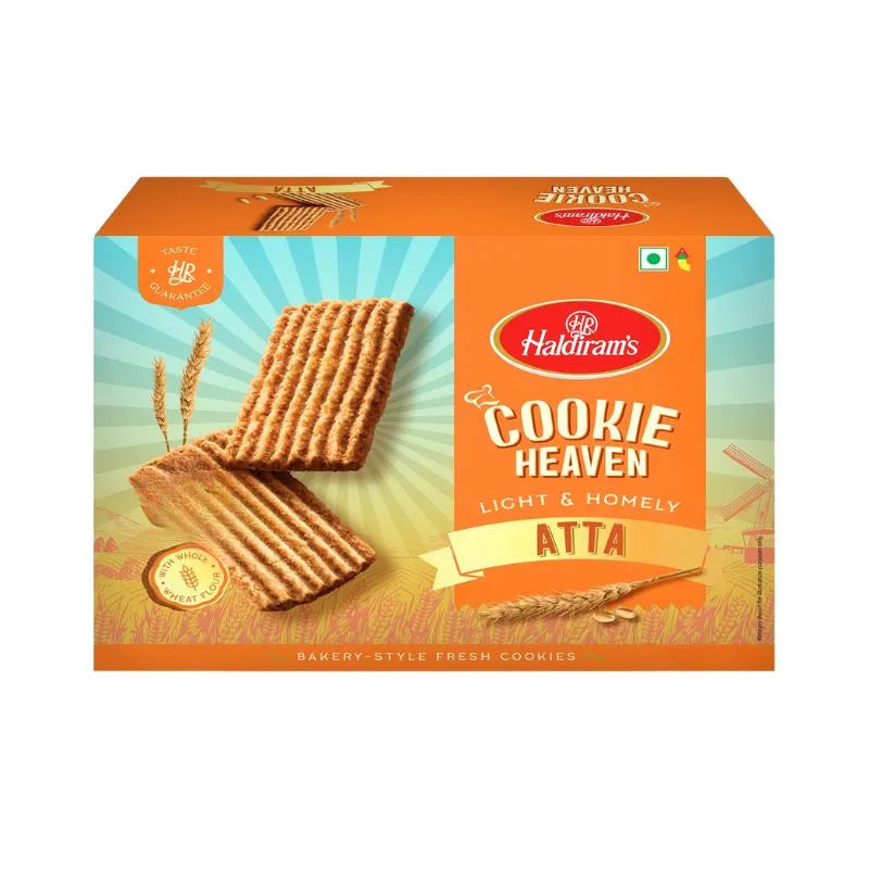 Haldiram's - Cookie Heaven Atta 350g-Global Food Hub