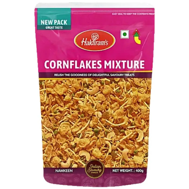 Haldiram's - Cornflakes Mixture 400g-Global Food Hub