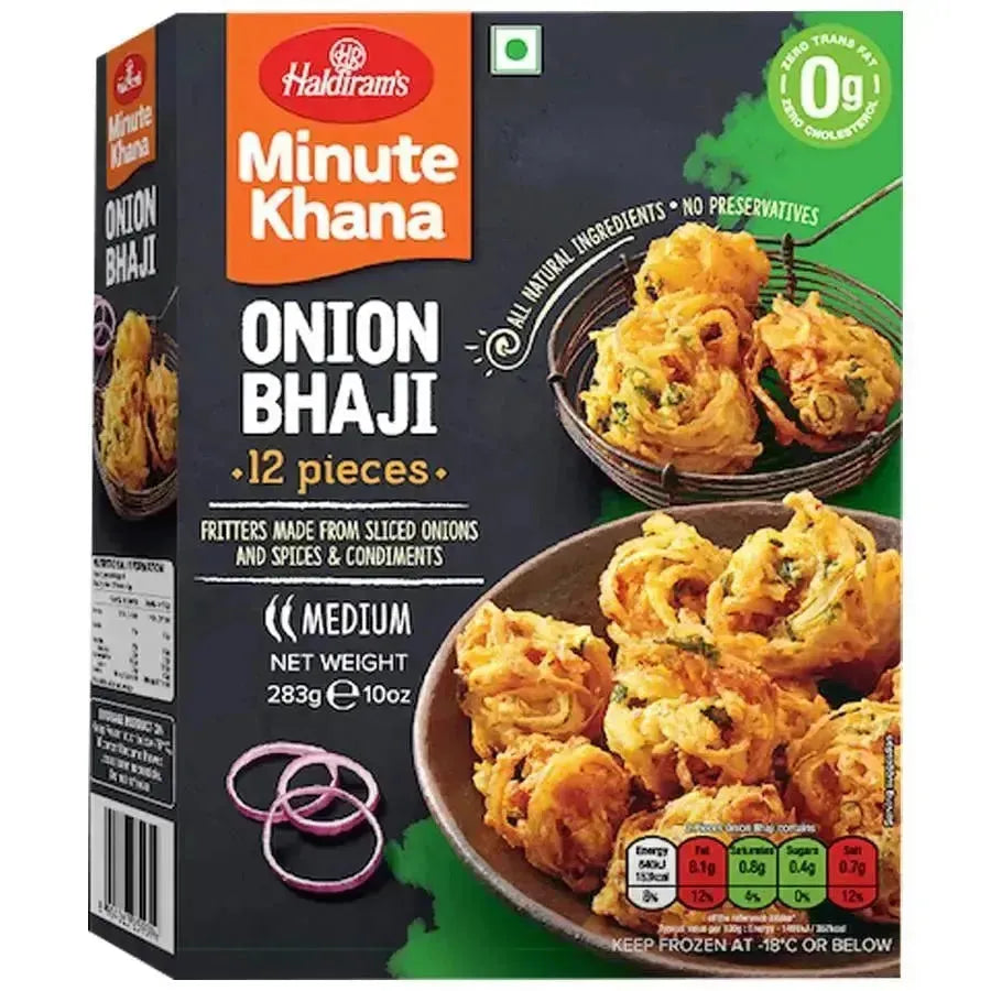 Haldiram's - Frozen Onion Bhaji 283g-Global Food Hub