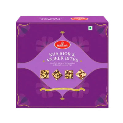 Haldiram's - Khajoor & Anjeer Bites 330g-Global Food Hub