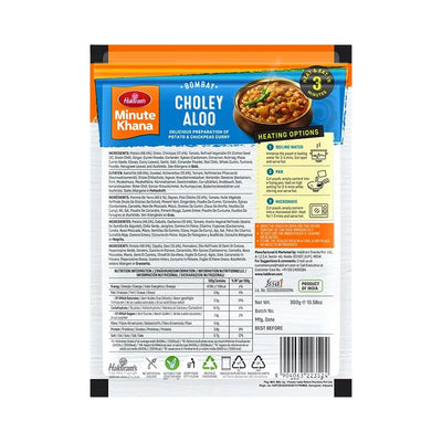 Haldiram's - RTE Choley Aloo Vegan 300g-Global Food Hub