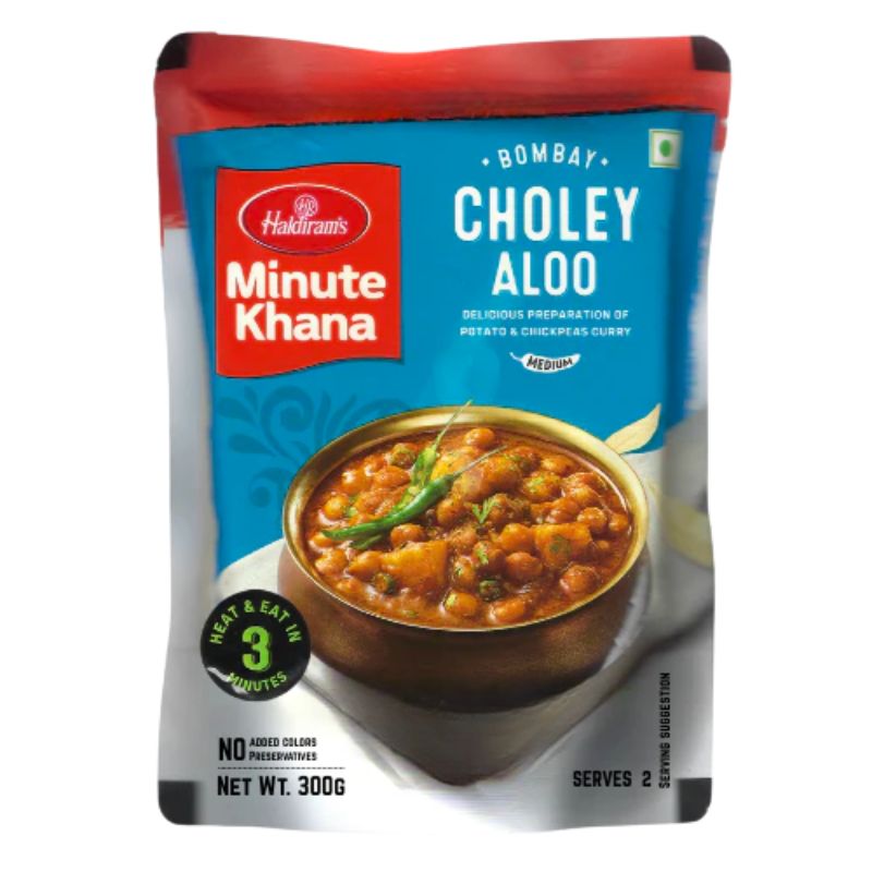 Haldiram's - RTE Choley Aloo Vegan 300g-Global Food Hub