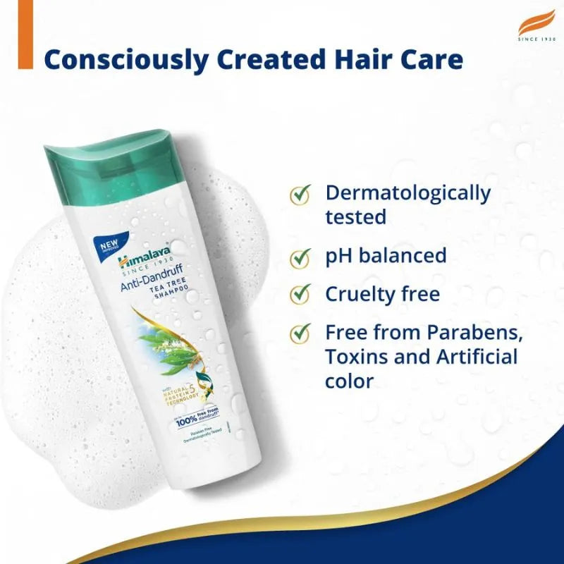 Himalaya Anti Dandruff Tea Tree Shampoo - 180ml-Global Food Hub