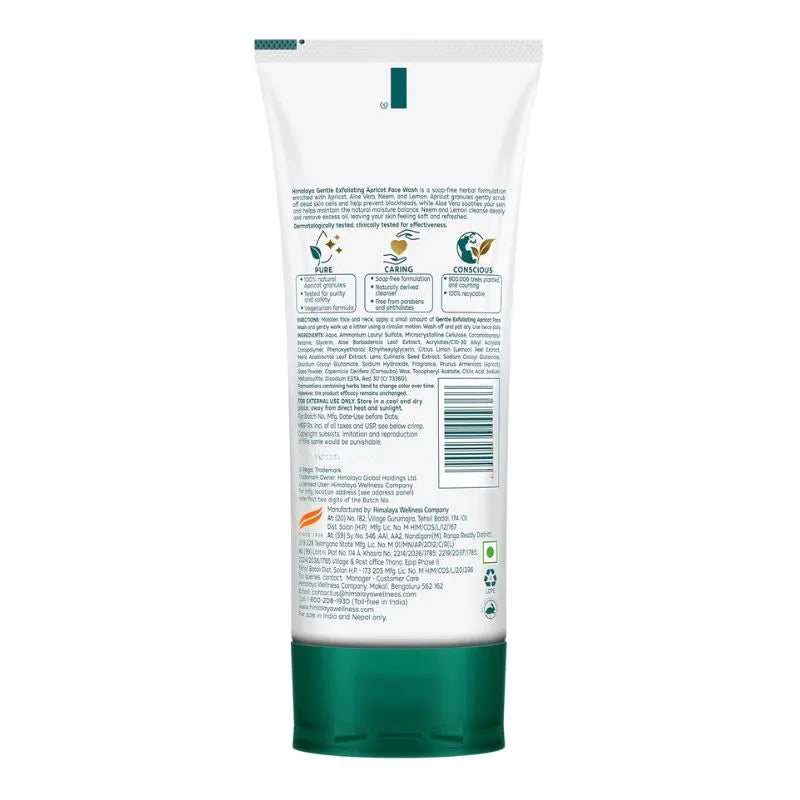 Himalaya Herbals Deep Cleansing Apricot Face Wash - 100g-Global Food Hub