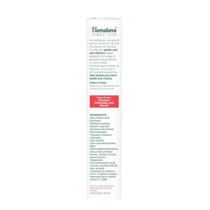 Himalaya Natural Glow Kesar Face Cream - 50g-Global Food Hub
