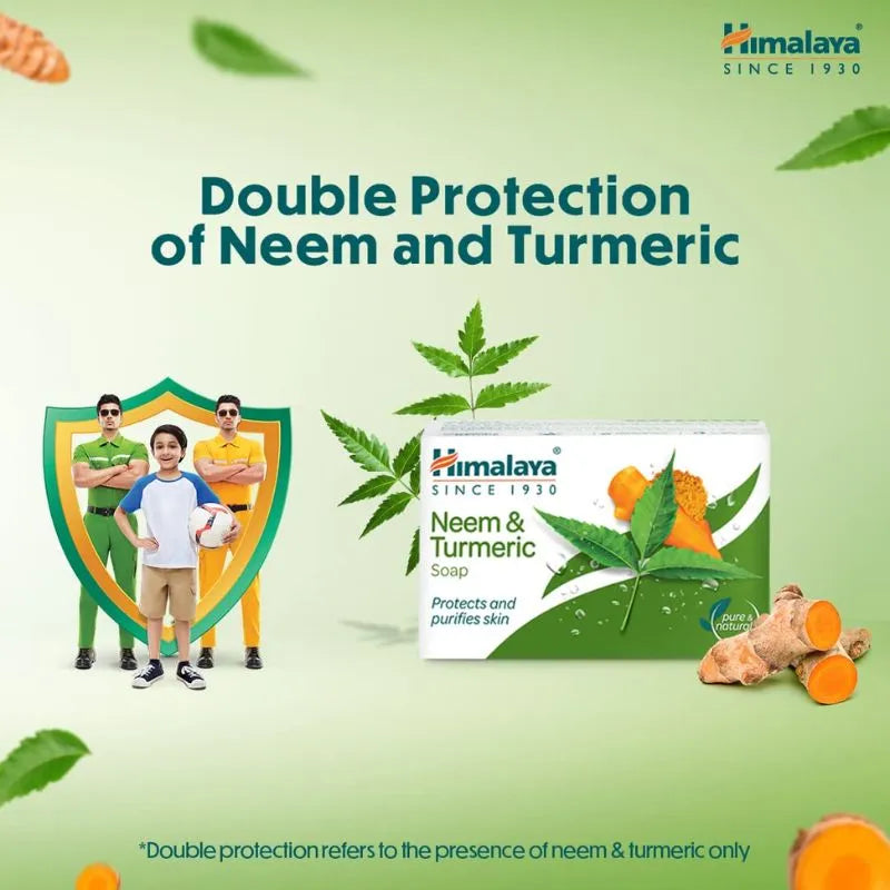 Himalaya Neem and Turmeric Soap - 75g-Global Food Hub