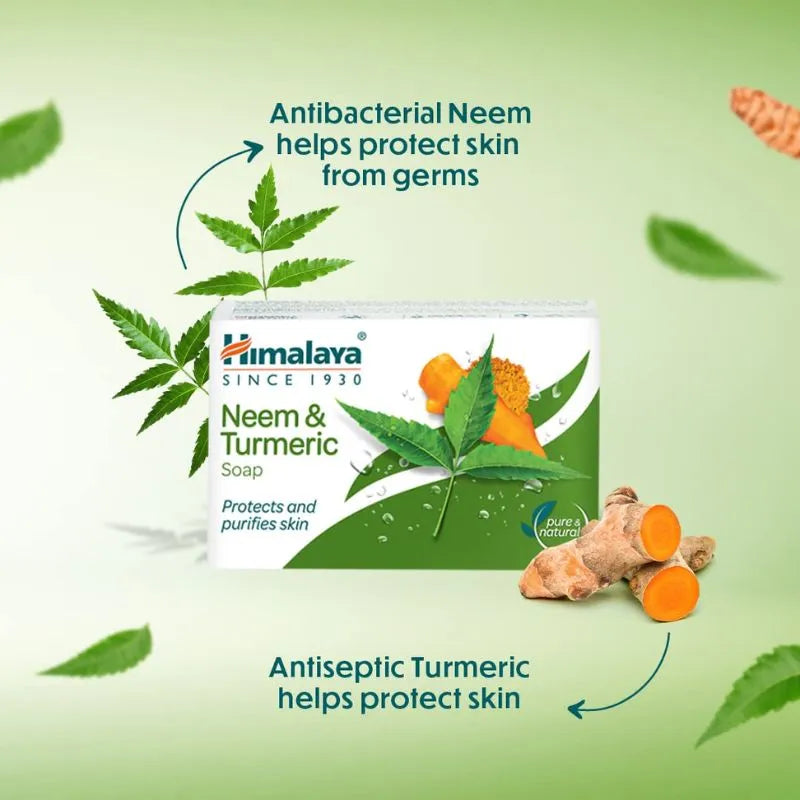 Himalaya Neem and Turmeric Soap - 75g-Global Food Hub