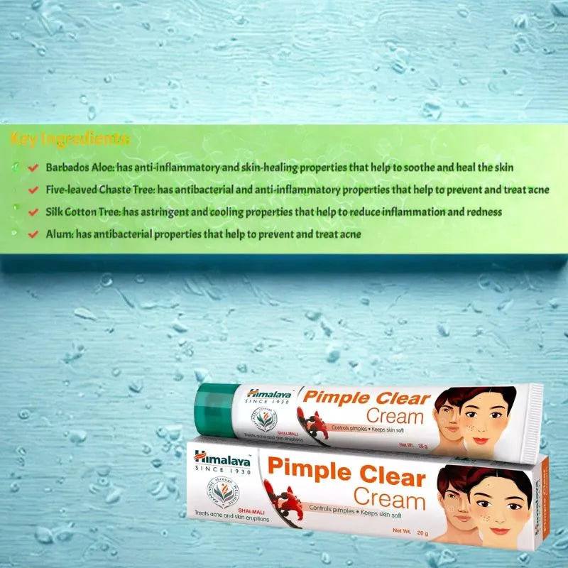 Himalaya Pimple Clear Cream - 20g-Global Food Hub