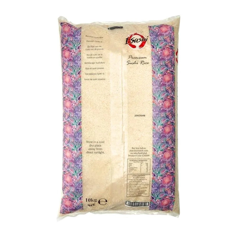 I-Sushi - Sushi Rice - 10Kgs-Global Food Hub