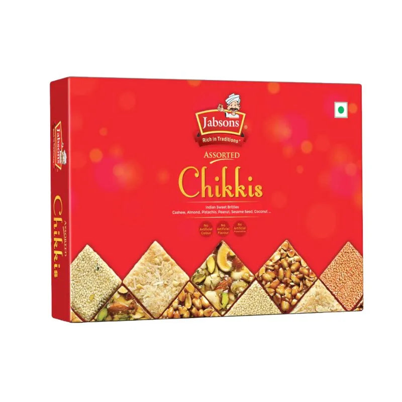Jabsons Assorted Chikki - 800g-Global Food Hub