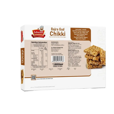 Jabsons Bajra Gud Chikki - 250g-Global Food Hub