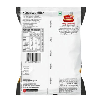 Jabsons Cocktail Nuts - 120g-Global Food Hub