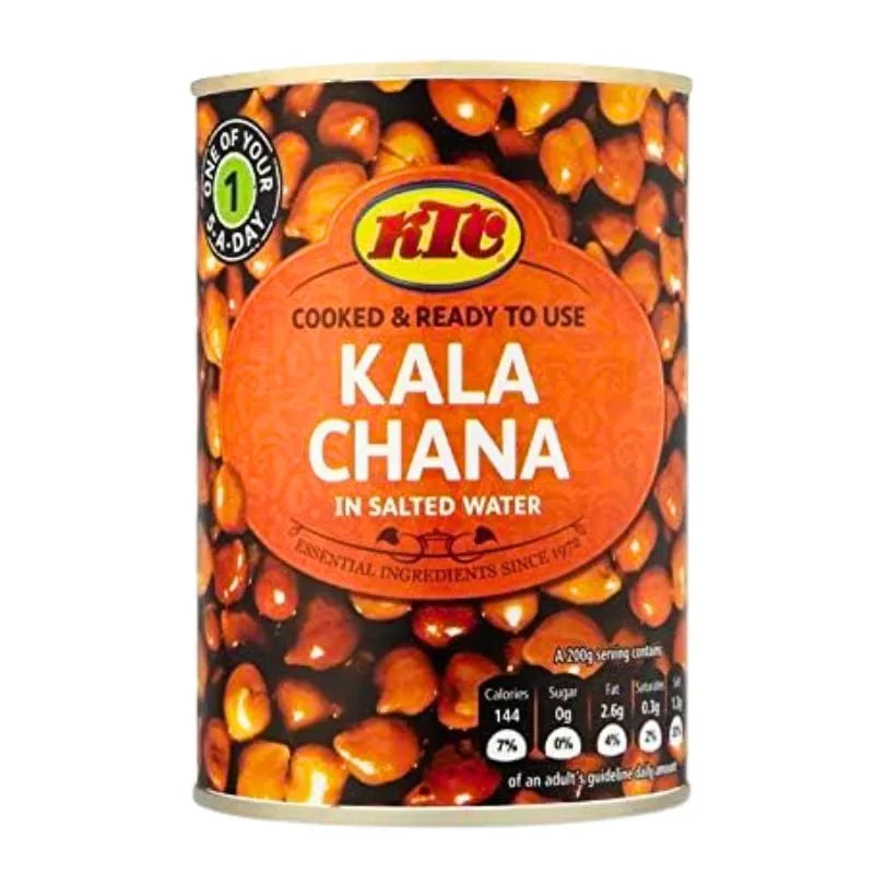 KTC Kala Chana Canned - 400g-Global Food Hub