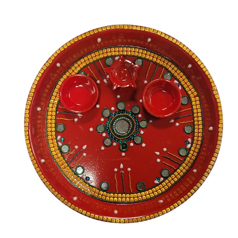 Karva Chauth Puja Set Design B-Global Food Hub